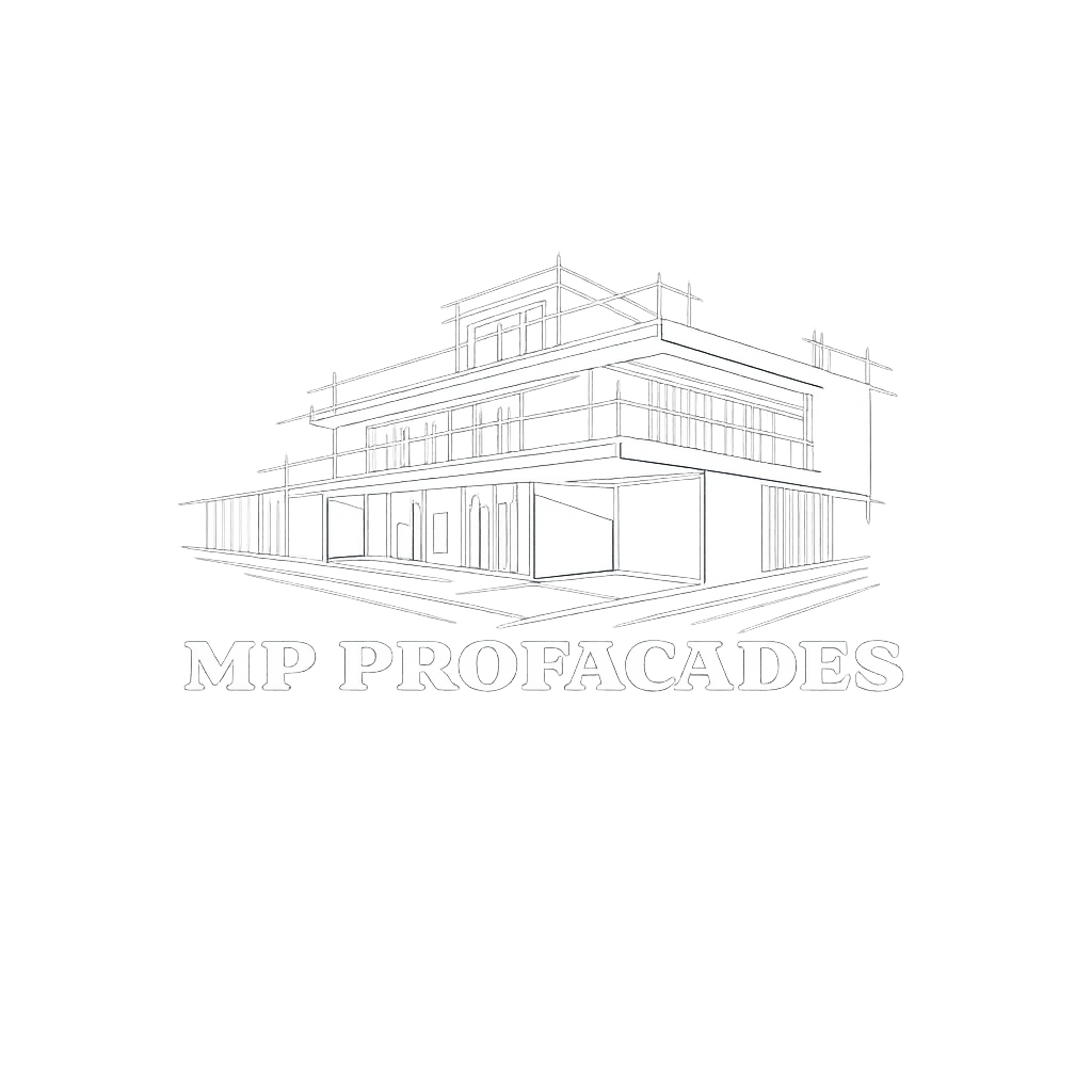 logo blanc transparent mp pro facades